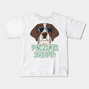 POINTER SQUAD (liver ticked) Kids T-Shirt